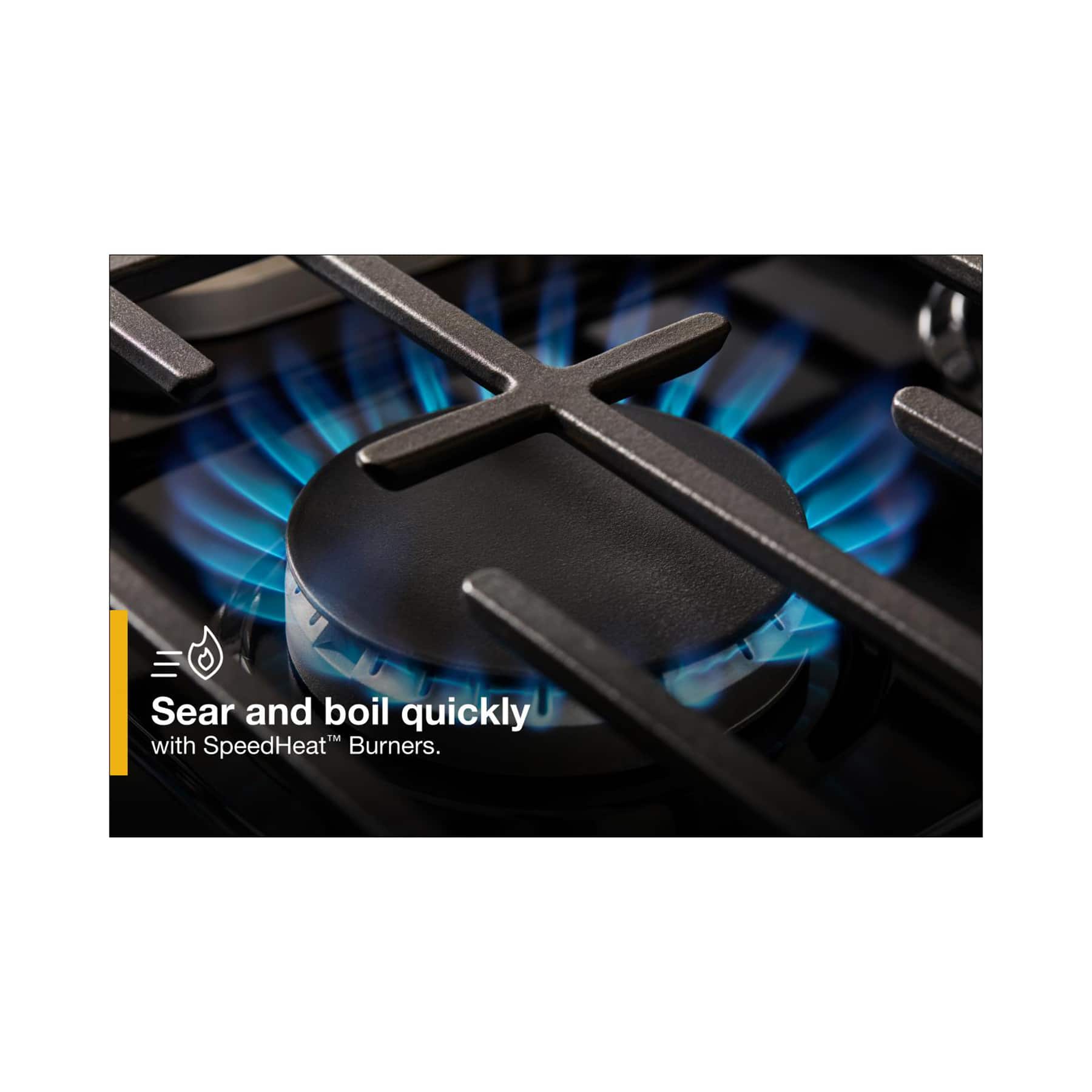 Whirlpool 30" Freestanding Gas Range 5 Burner Stainless 5.1 cu. ft WFG505M0MS - Image 7