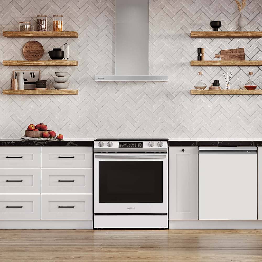 Samsung Bespoke 30" Wall Mount Range Hood 630 CFM NK30CB600WCGAA - Image 2