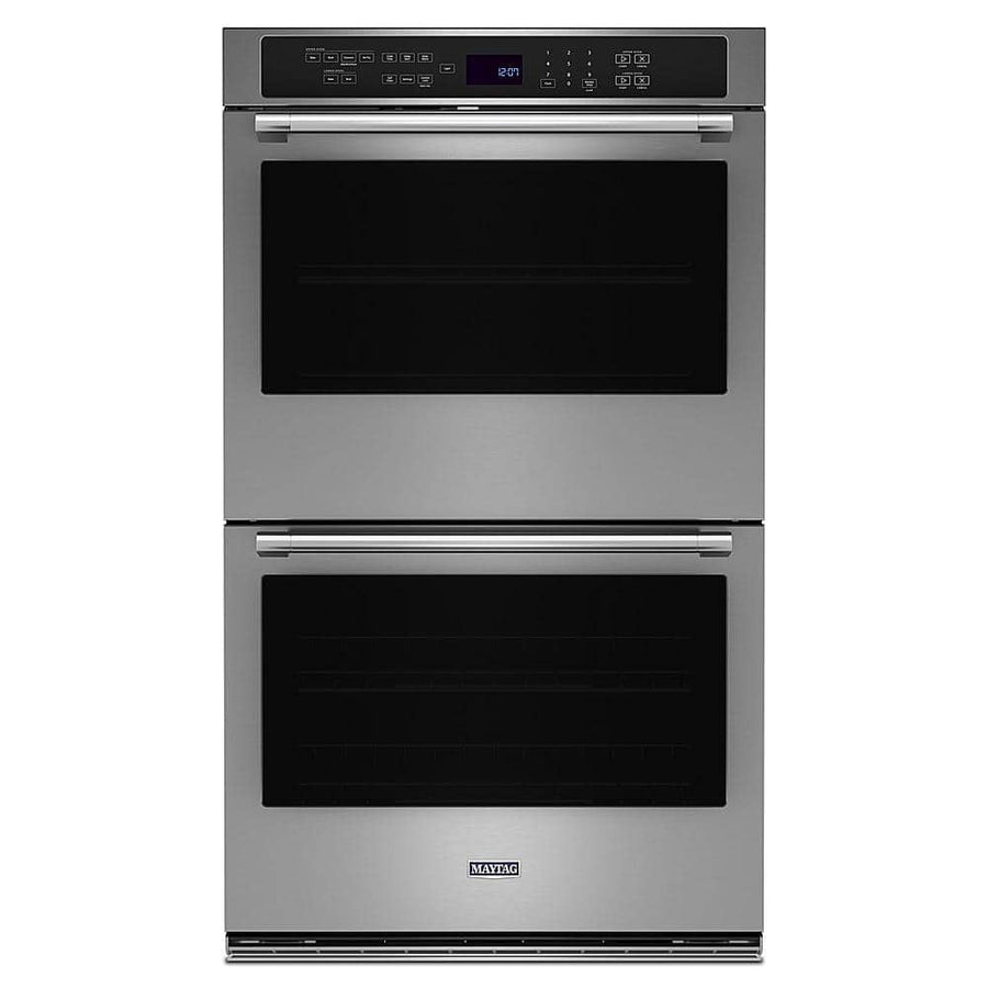Maytag 30" Double Built-In Electric Convection Wall Oven Stainless MOED6030LZ - Image 1
