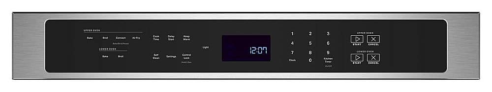 Maytag 30" Double Built-In Electric Convection Wall Oven Stainless MOED6030LZ - Image 3