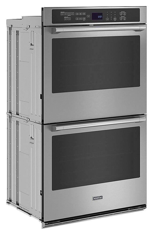 Maytag 30" Double Built-In Electric Convection Wall Oven Stainless MOED6030LZ - Image 5