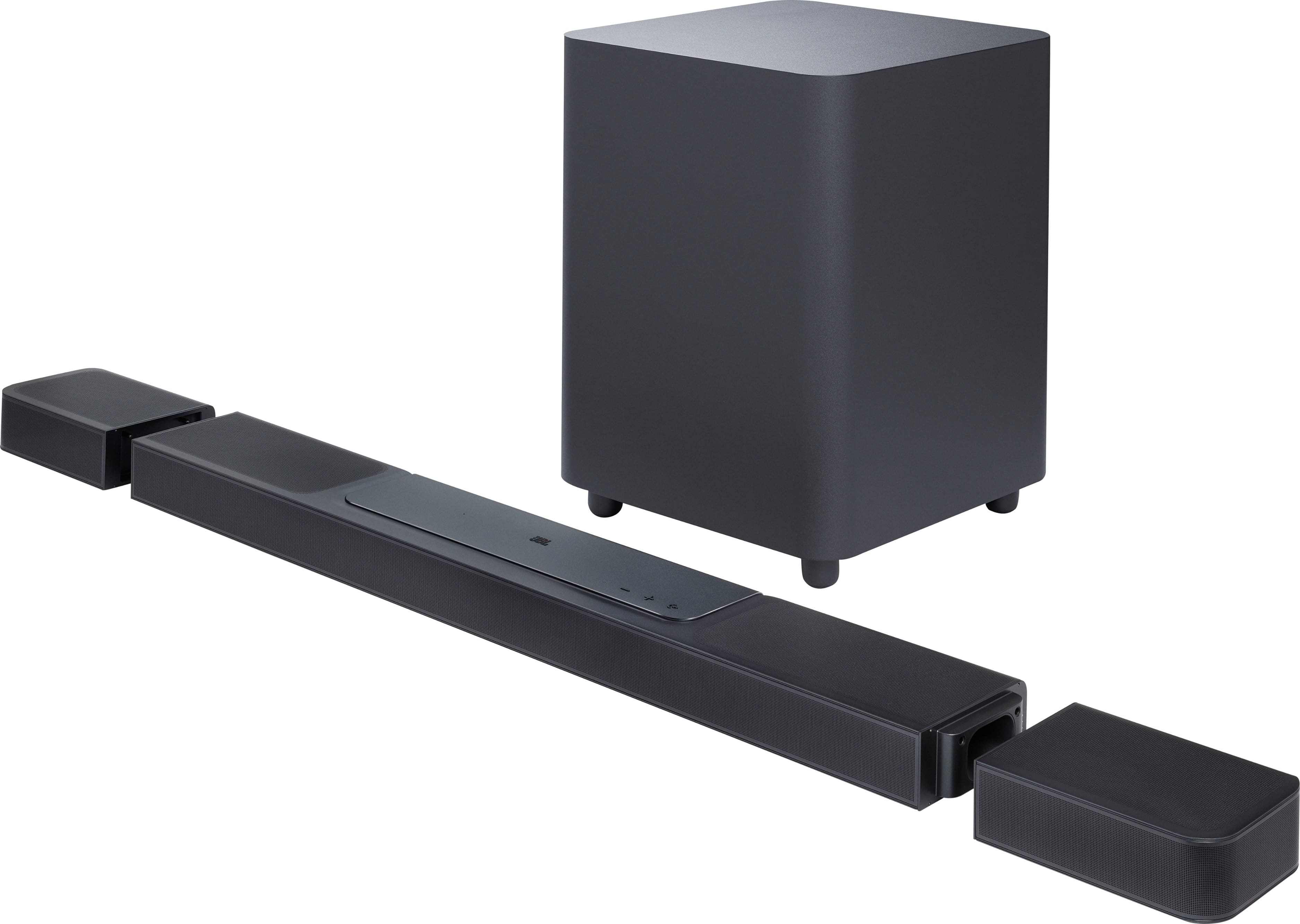 JBL 11.1.4-channel soundbar w/ detachable surround speakers JBLBAR1300BLKAM - Image 1
