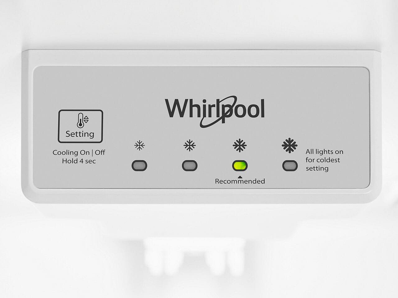 Whirlpool 28" Top Freezer Refrigerator 16.3 cu. ft White WRTX5028PW - Image 8