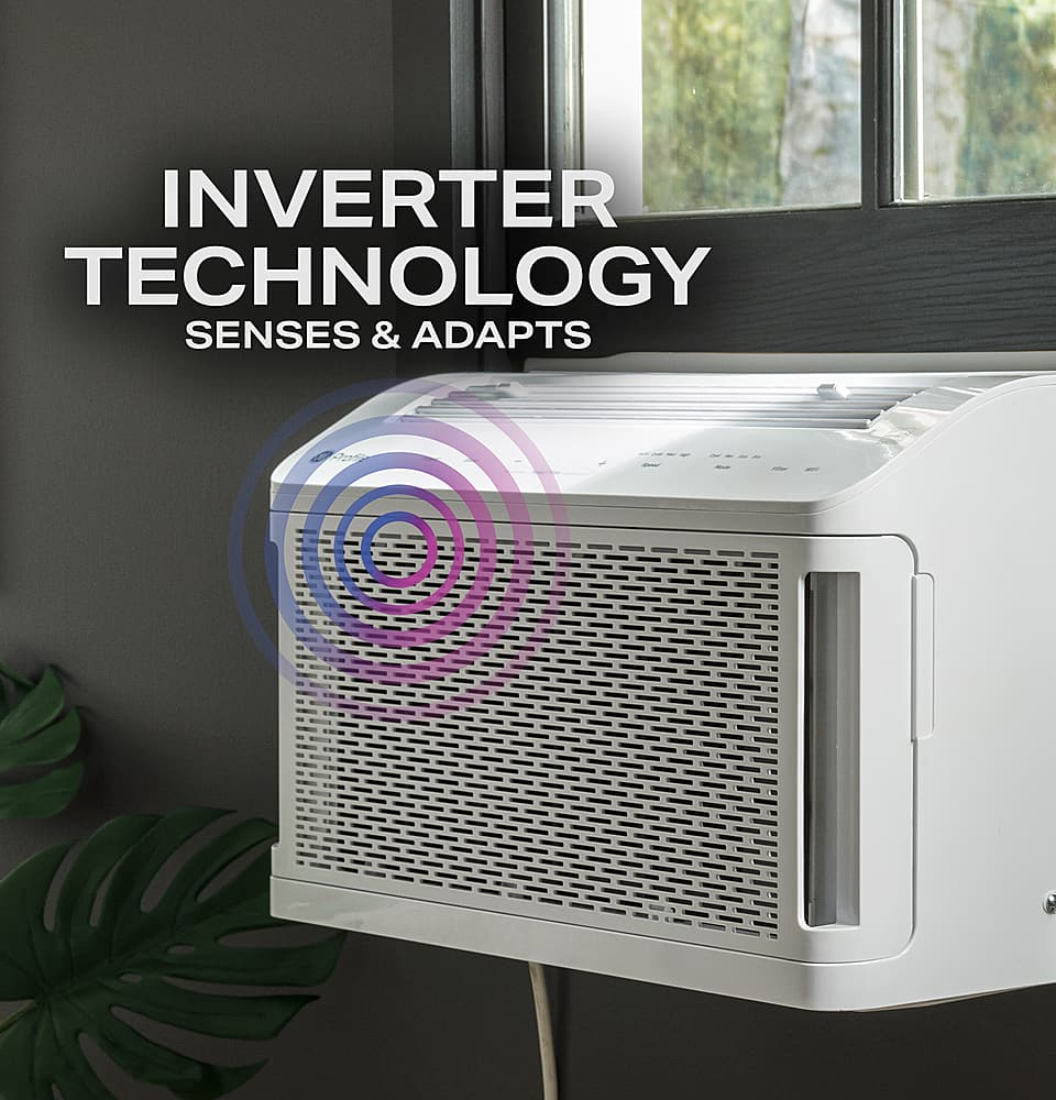 GE Profile 550 Sq Ft 12,200 BTU Smart Quiet Window Air Conditioner PHNT12CC - Image 4
