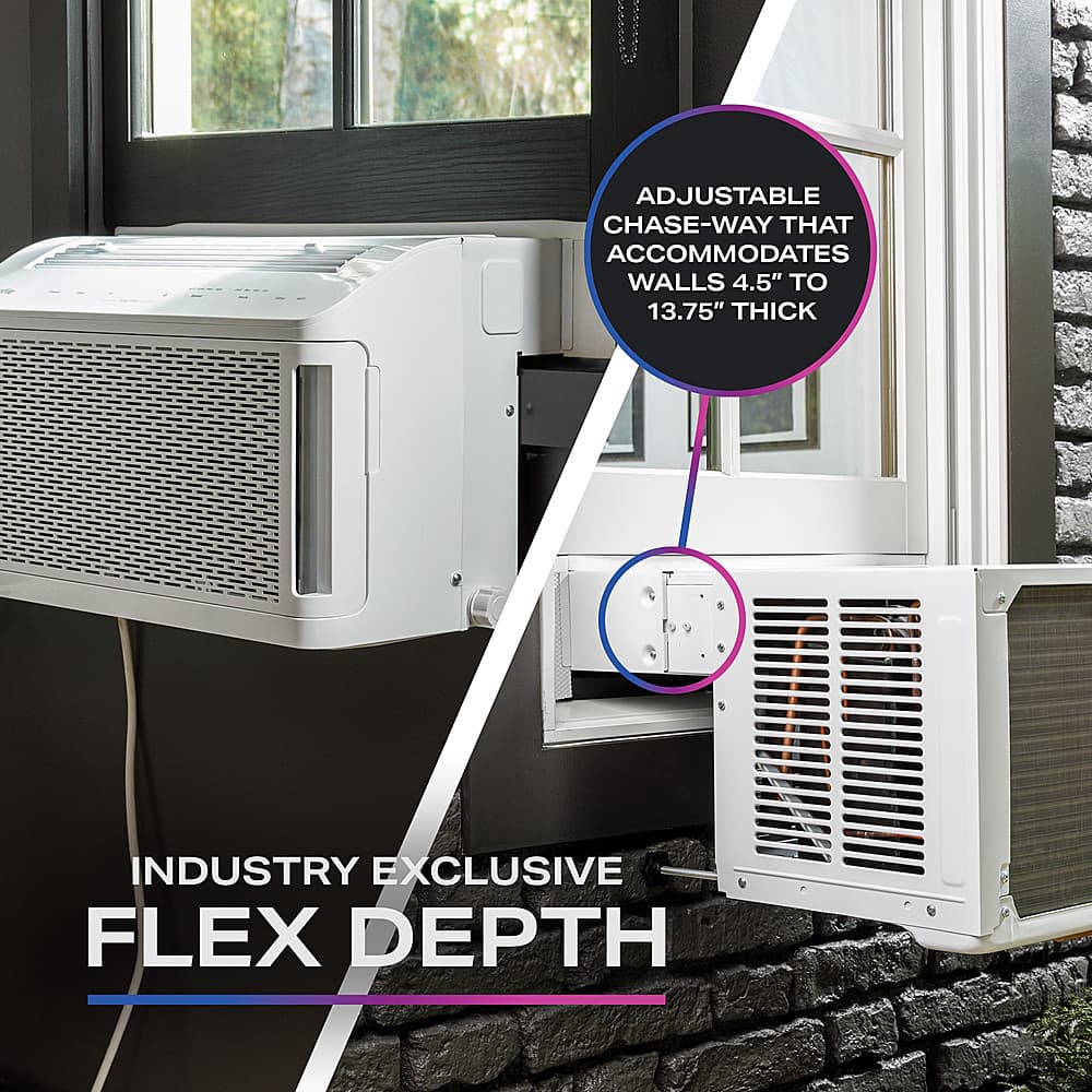 GE Profile 550 Sq Ft 12,200 BTU Smart Quiet Window Air Conditioner PHNT12CC - Image 5