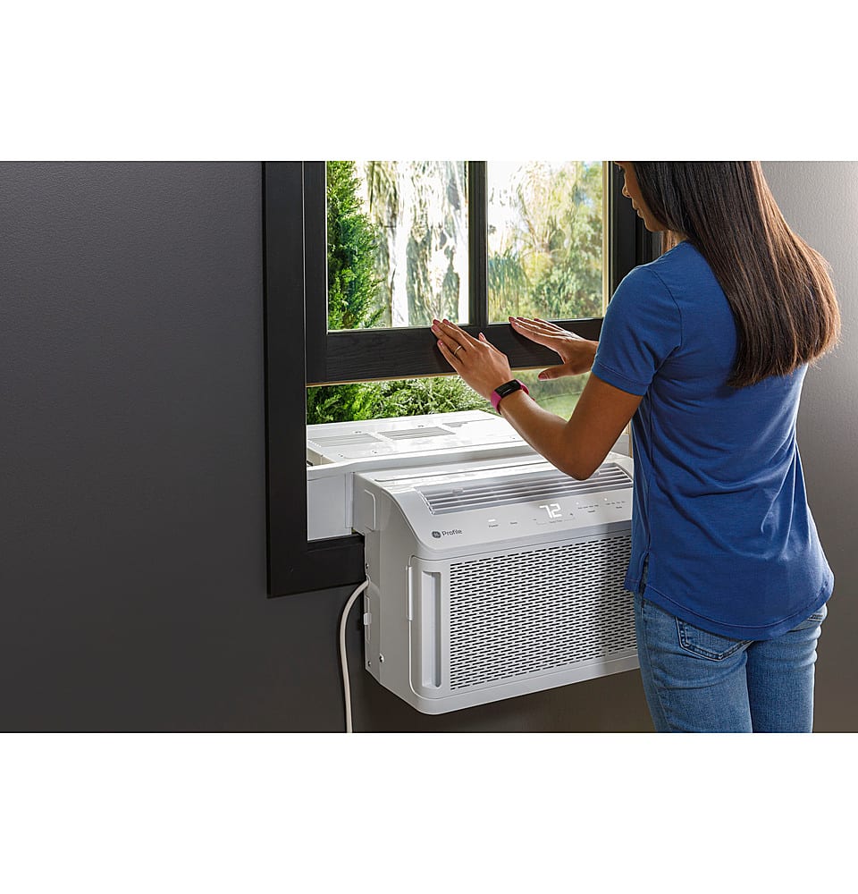GE Profile 550 Sq Ft 12,200 BTU Smart Quiet Window Air Conditioner PHNT12CC - Image 8