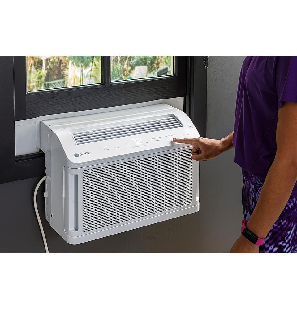 GE Profile 550 Sq Ft 12,200 BTU Smart Quiet Window Air Conditioner PHNT12CC - Image 9