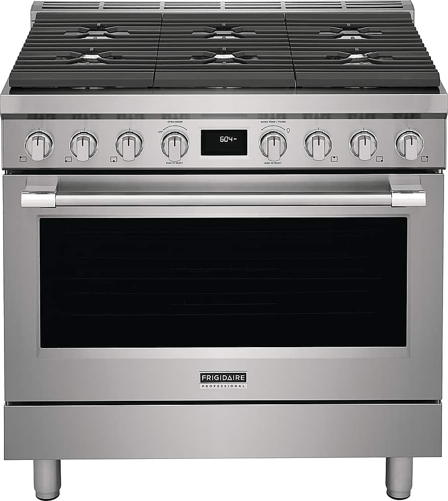 Frigidaire Professional 36" Electric Range 4.4 Cu Ft Convection PCFD3670AF - Image 1