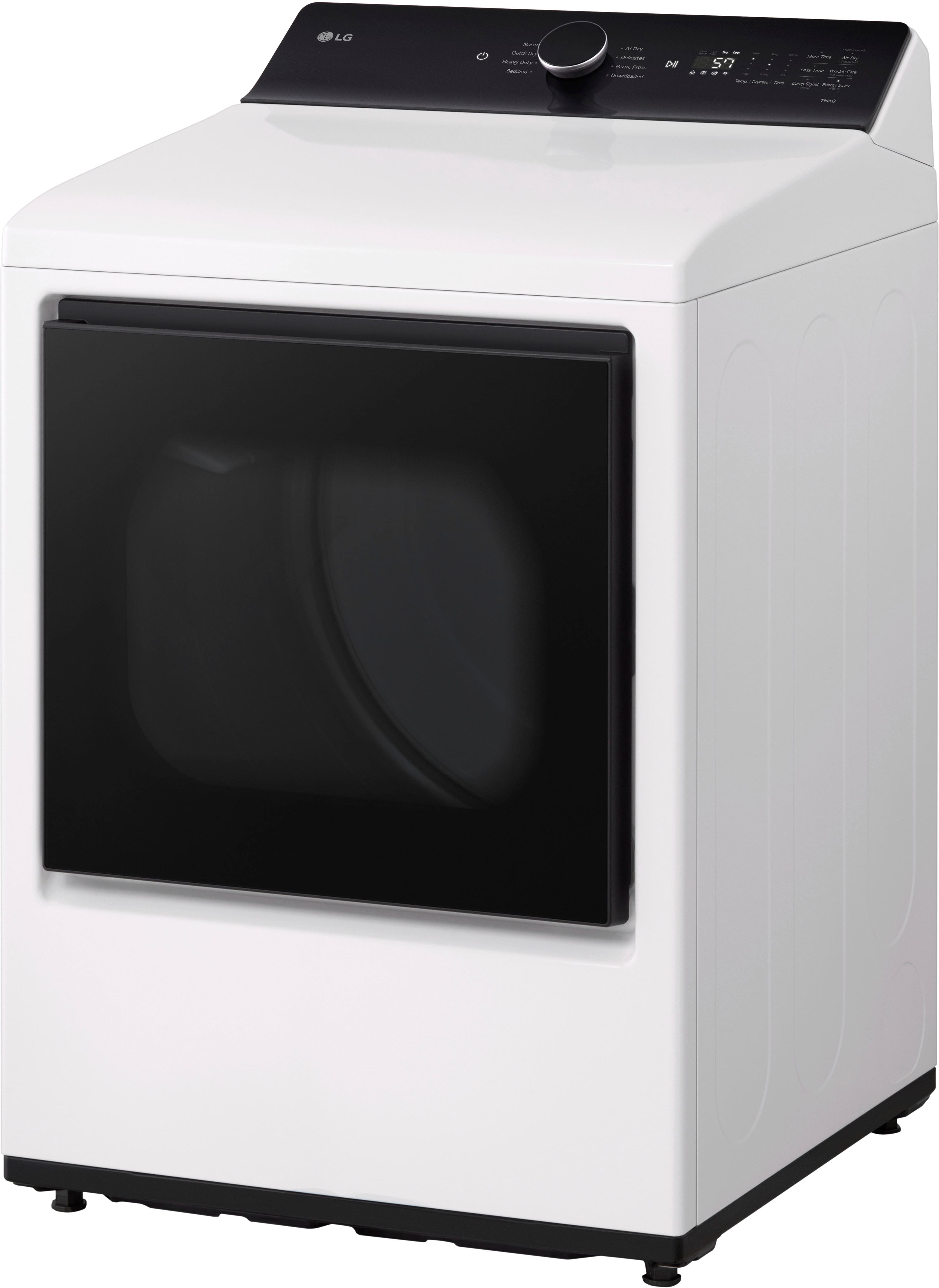 LG Gas Dryer w/ EasyLoad Door 7.3 Cu. Ft Smart DLG8401WE - Image 3