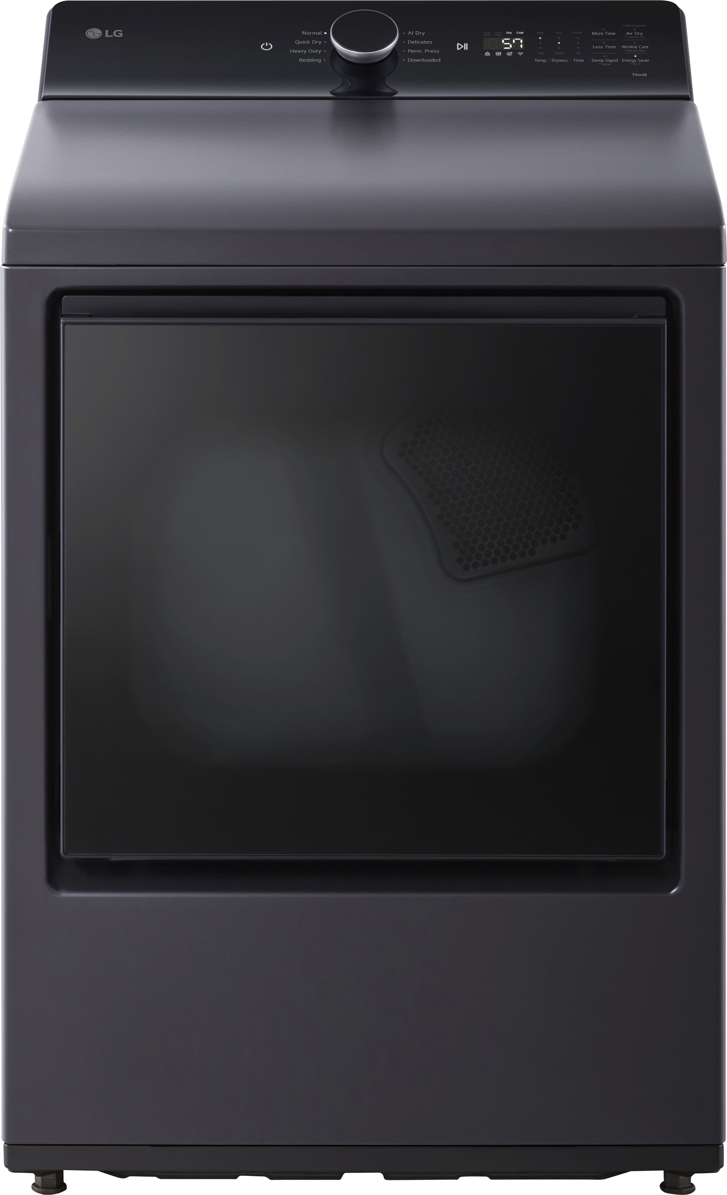 LG Gas Dryer w/ EasyLoad Door 7.3 Cu. Ft Smart DLG8401BE - Image 1