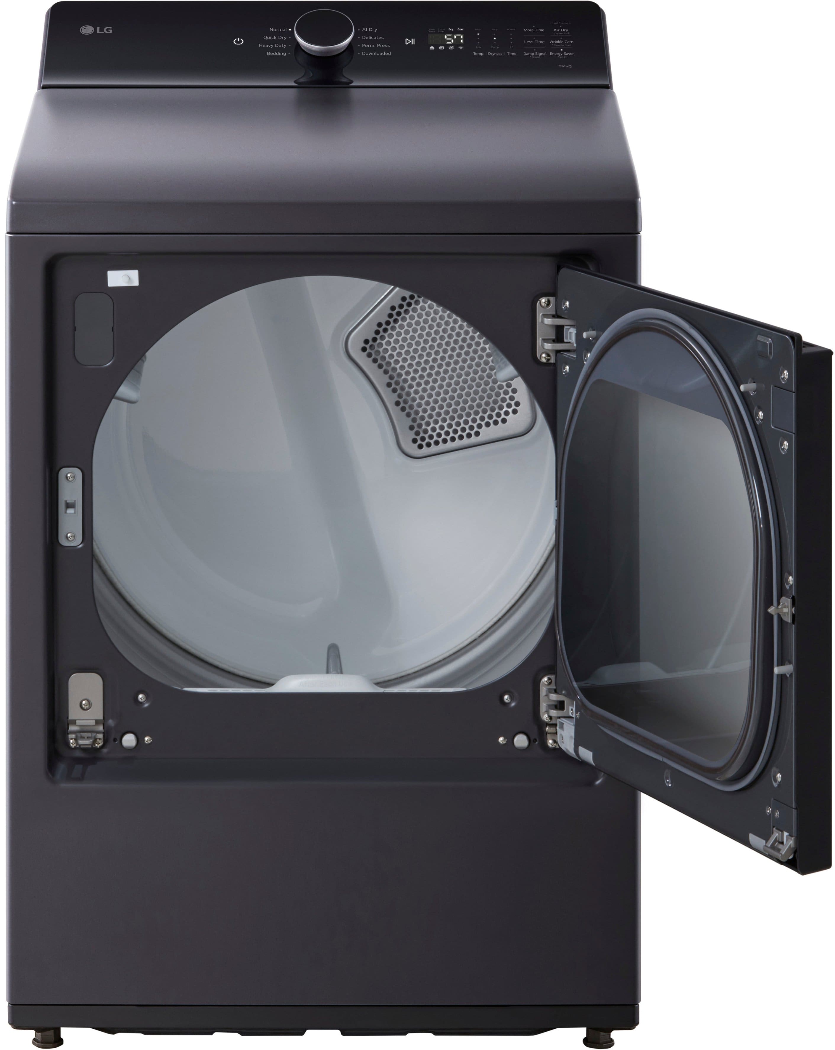 LG Gas Dryer w/ EasyLoad Door 7.3 Cu. Ft Smart DLG8401BE - Image 3