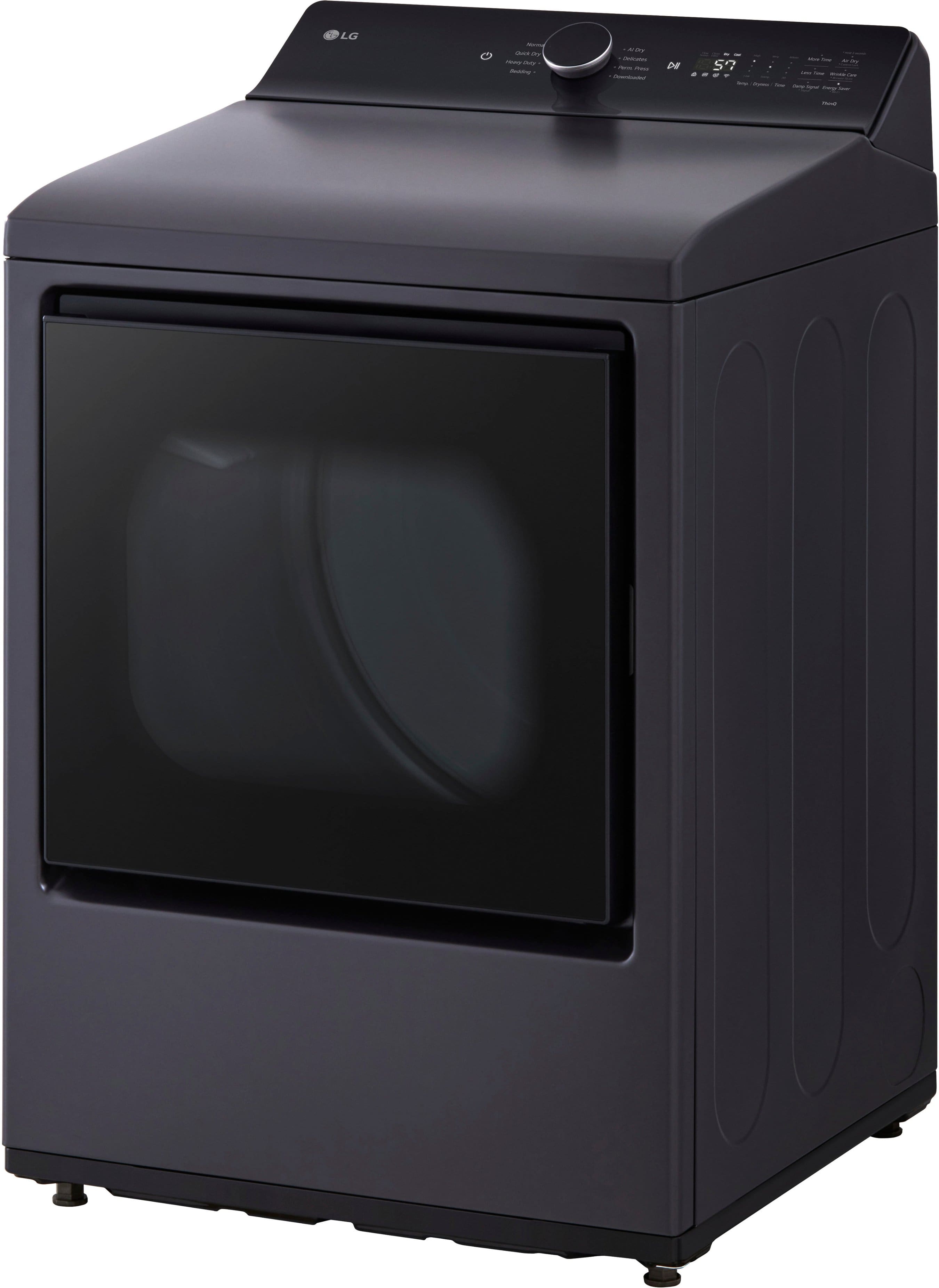 LG Gas Dryer w/ EasyLoad Door 7.3 Cu. Ft Smart DLG8401BE - Image 4