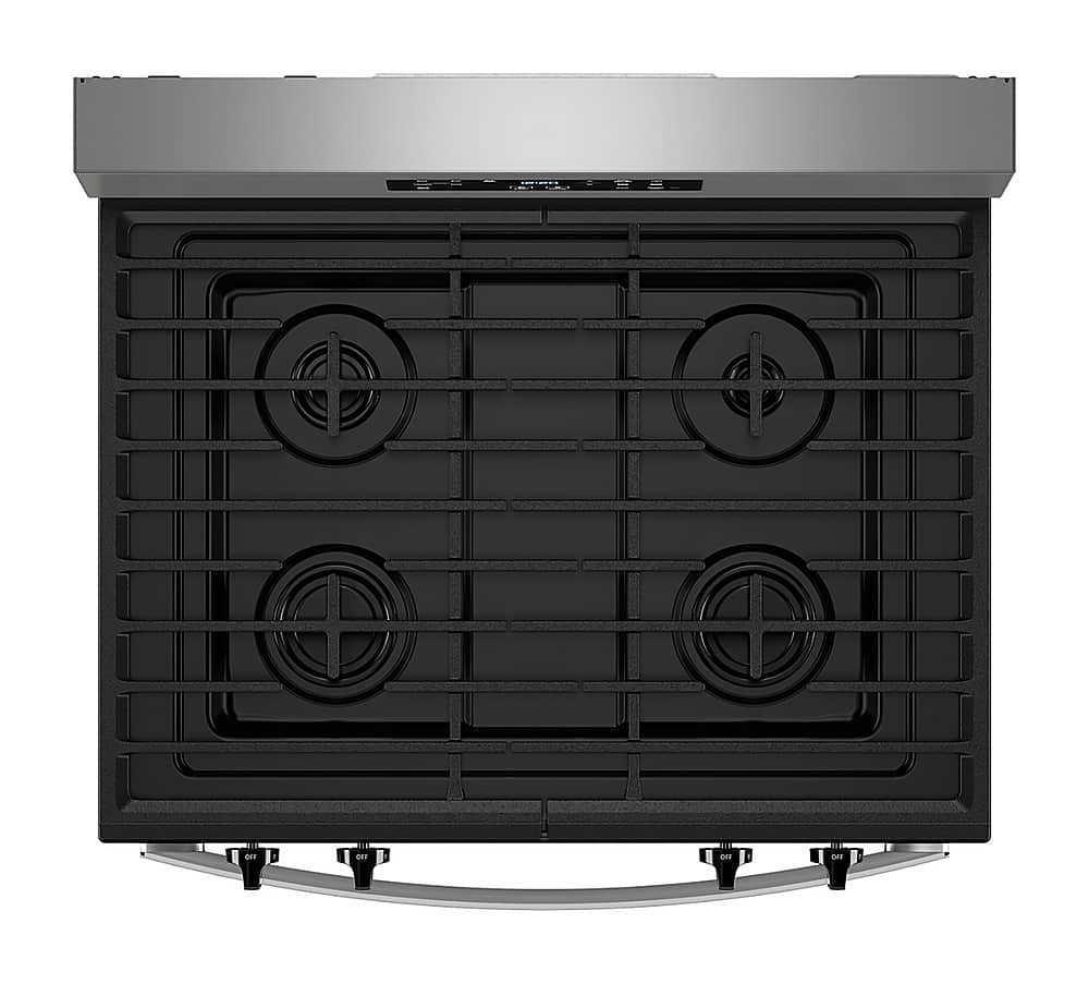 Whirlpool 30" Self Clean Gas Range w/ No Preheat Mode 5.3 cu. ft WFGS3530RS - Image 6