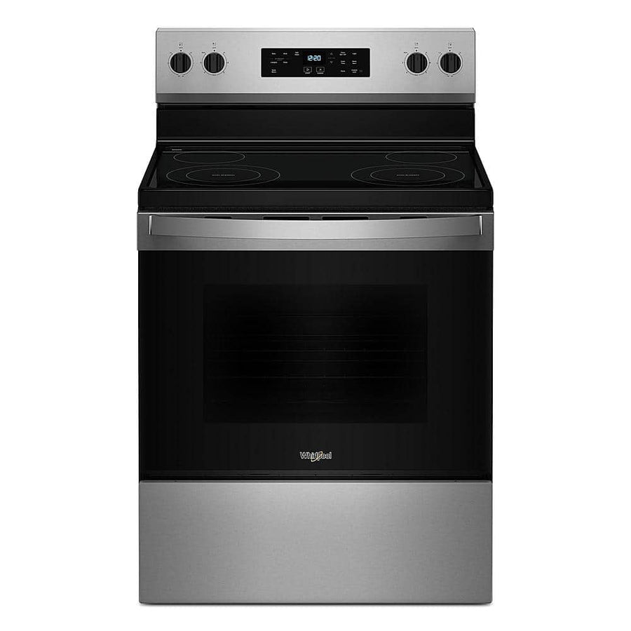 Whirlpool 30" Freestanding Electric Range 5.3 cu. ft Stainless Steel WFES3530RS - Image 1
