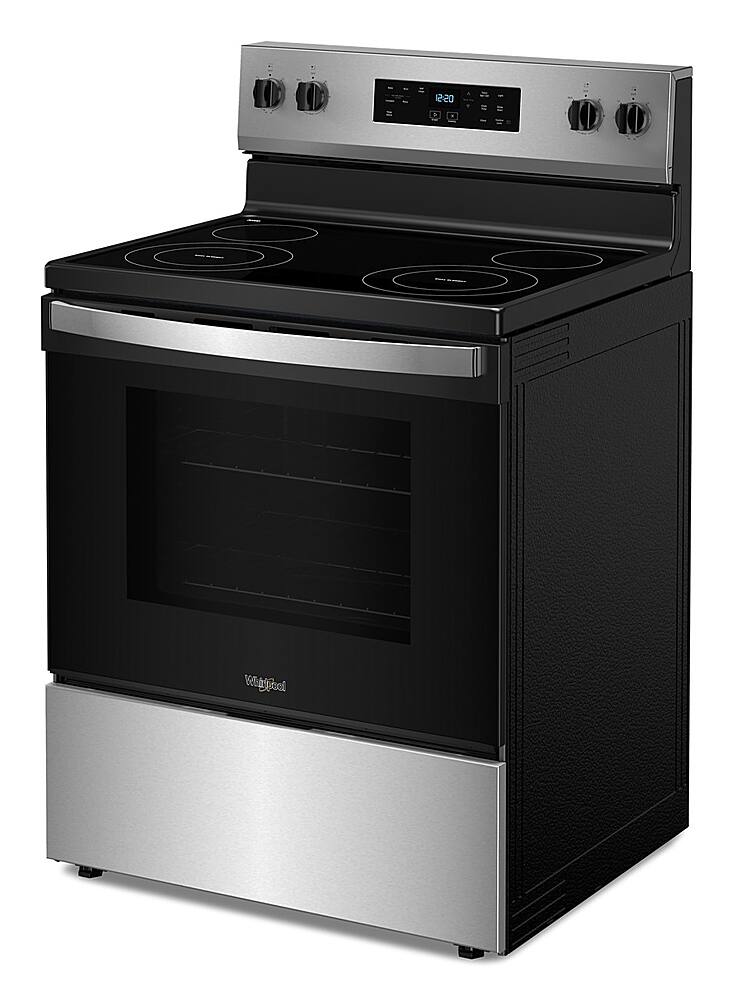 Whirlpool 30" Electric Range w/ No Preheat Mode Self Clean 5.3 cu. ft WFES3530RS - Image 8