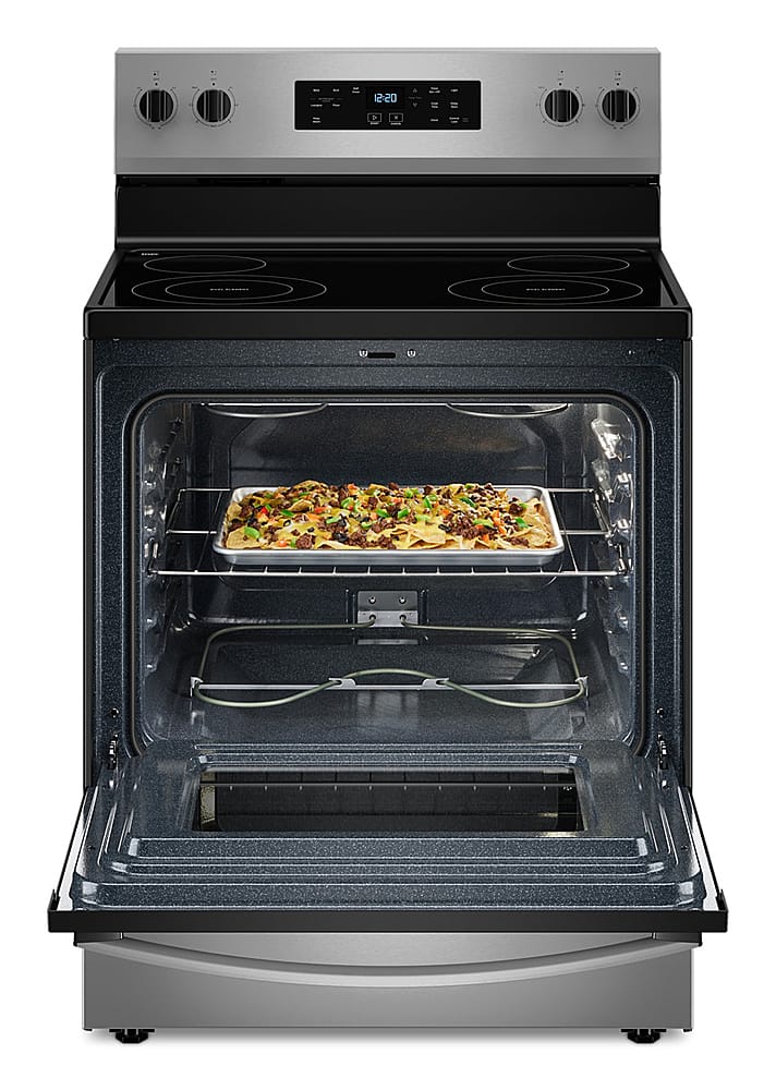 Whirlpool 30" Electric Range w/ No Preheat Mode Self Clean 5.3 cu. ft WFES3530RS - Image 7
