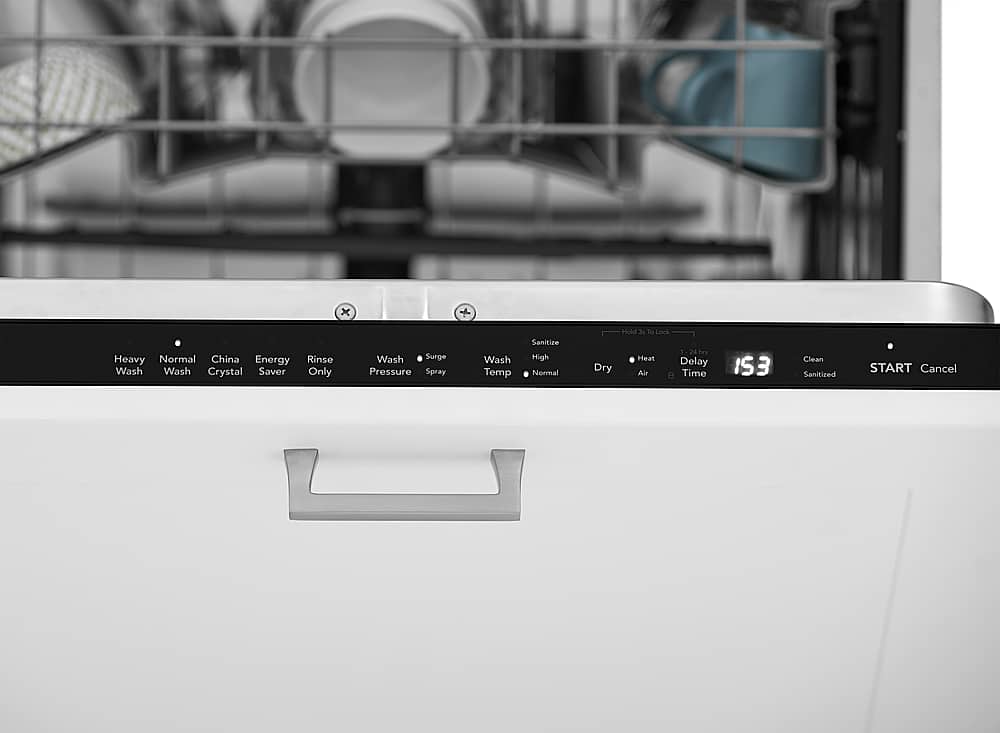 Frigidaire 24" Built-In Top Control 49 dBA Dishwasher Panel Ready FDSR4501AP - Image 5