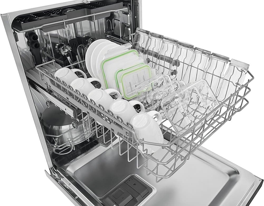 Frigidaire 24" Built-In Top Control 49 dBA Dishwasher Panel Ready FDSR4501AP - Image 7