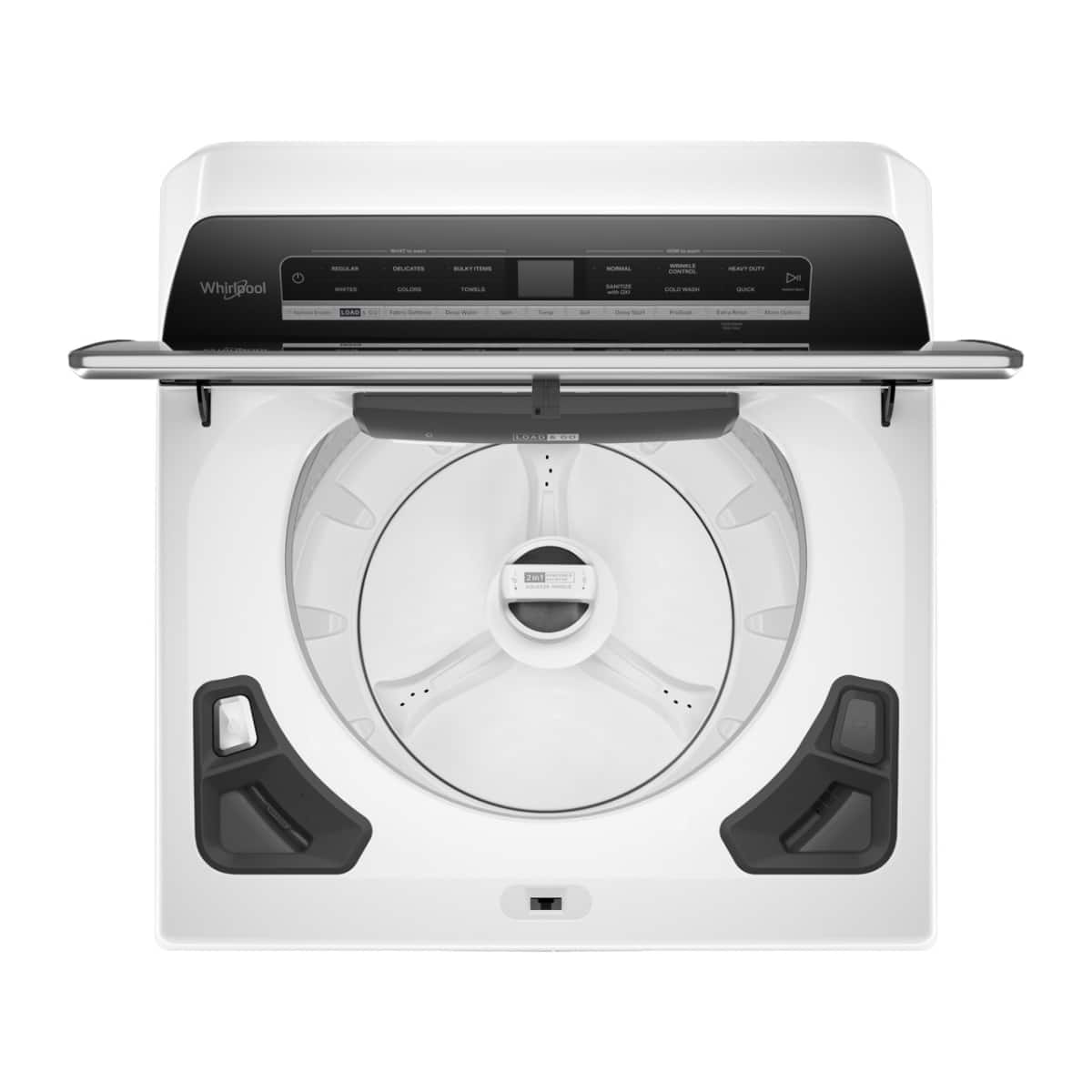Whirlpool Top Load Washer 2-in-1 Removeable Agitator 5.3 Cu. Ft Smart WTW8127LW - Image 4