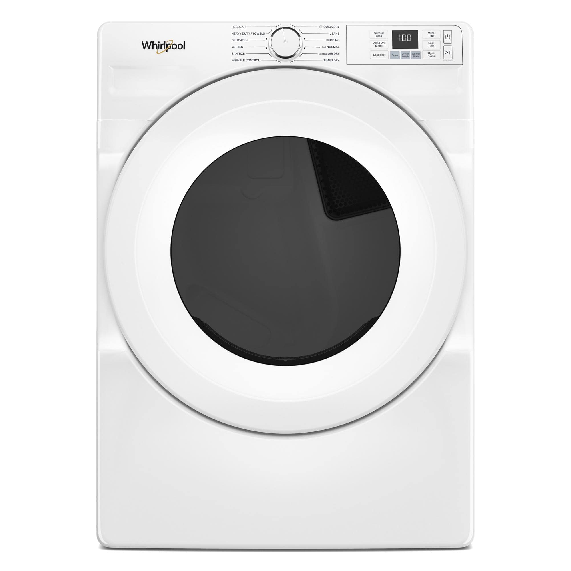 Whirlpool Front Load Gas Dryer 7.4 Cu. Ft White WGD4720RW - Image 1
