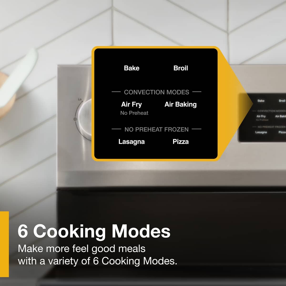 Whirlpool 30" Electric Range 5.3 cu. ft w/ Air Fry Stainless Steel WFES5030RZ - Image 8