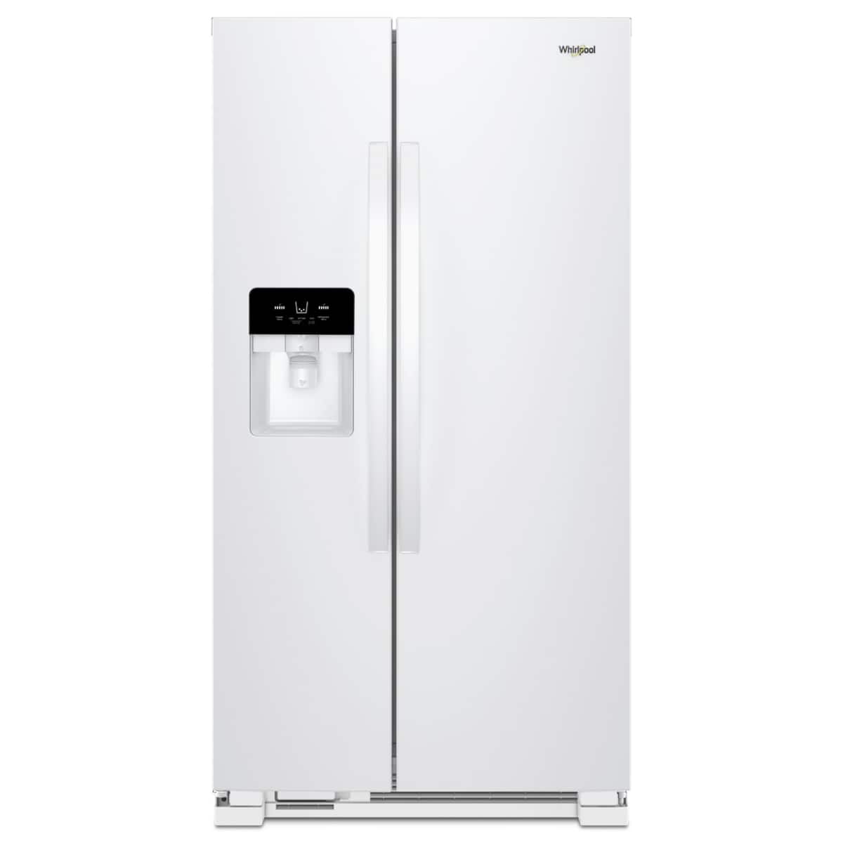Whirlpool 36" Side-by-Side Refrigerator 25 cu. ft WRS325SDHW - Image 1