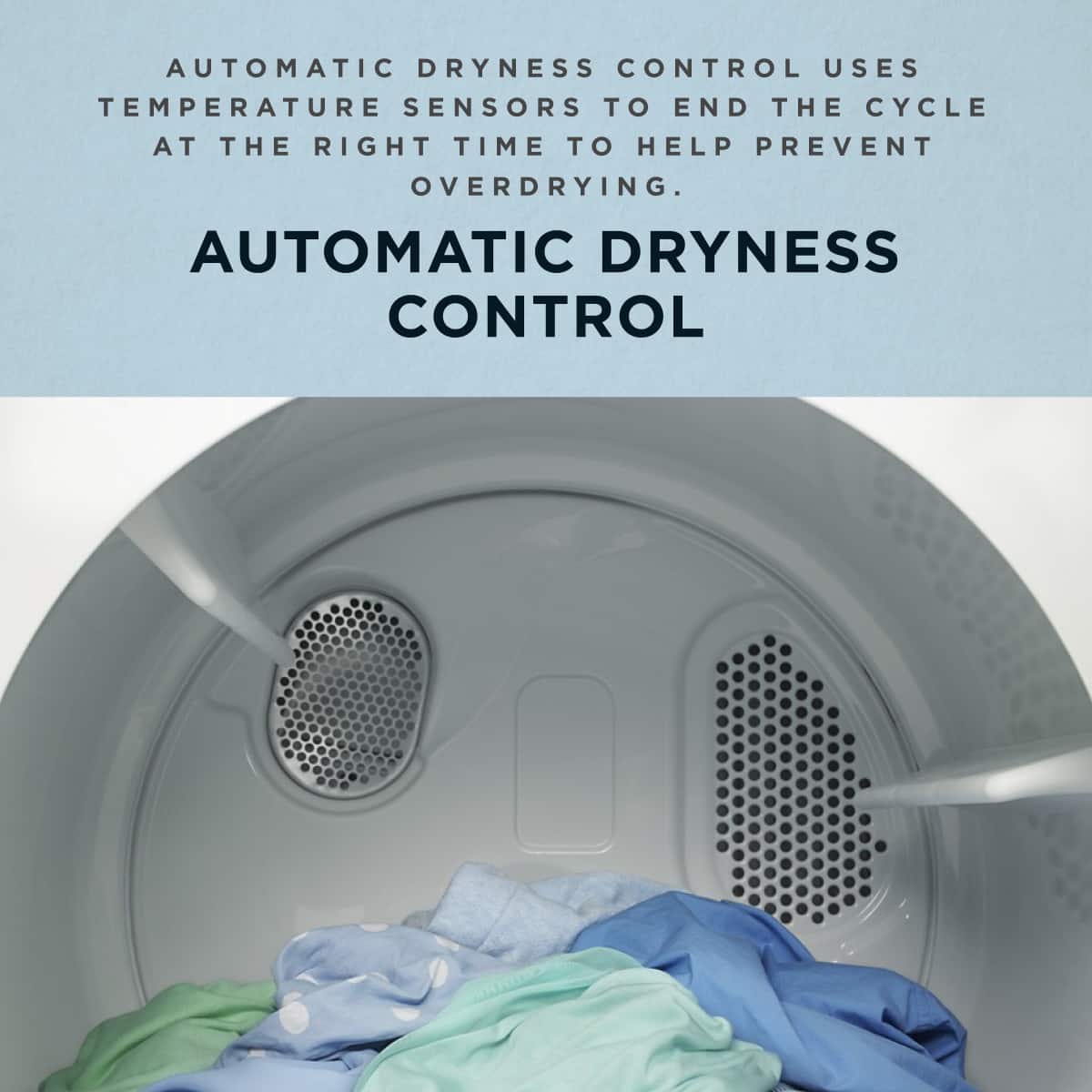 Amana Electric Dryer w/ Automatic Dryness Control 6.5 Cu. Ft NED4655EW - Image 5