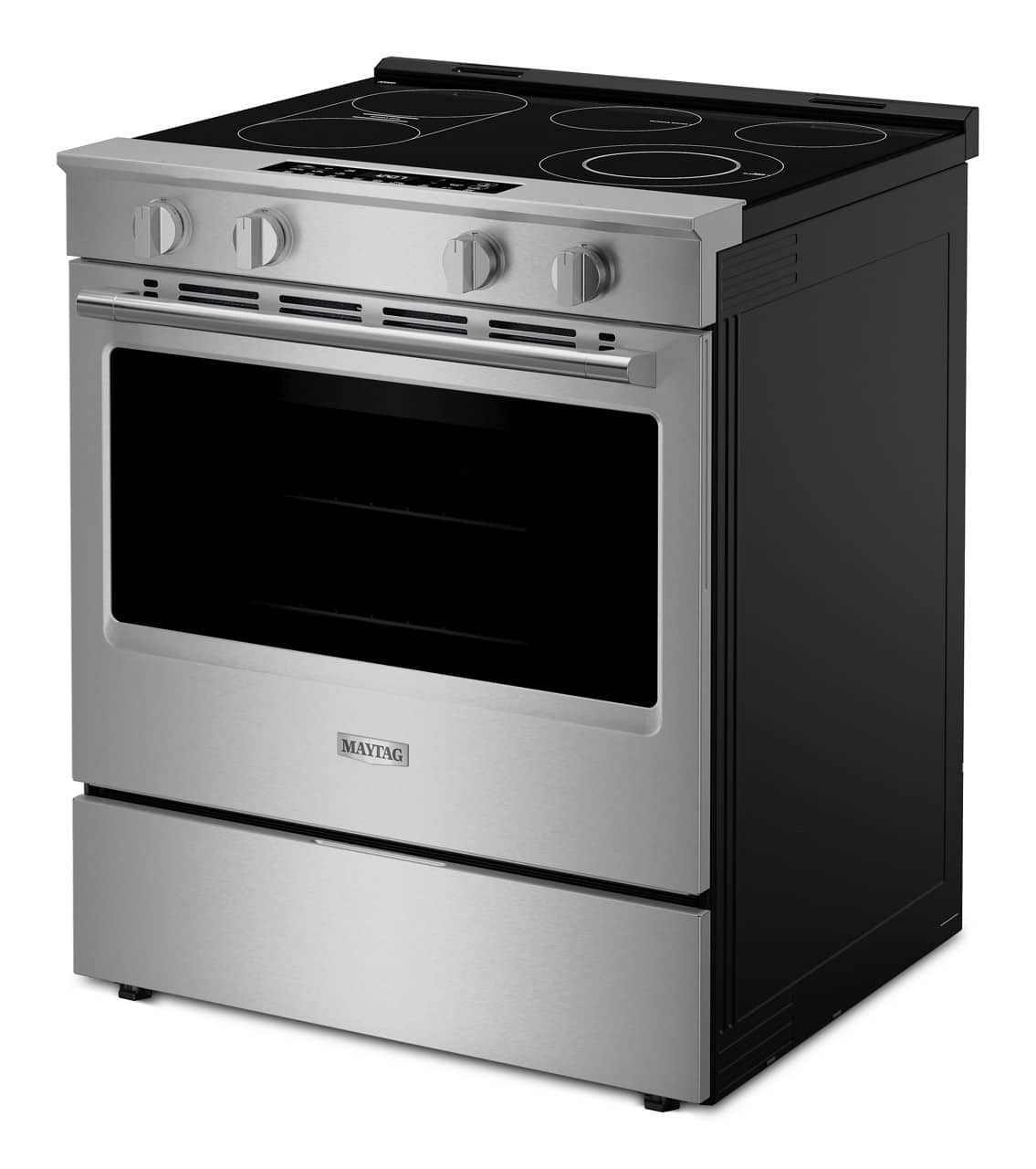 Maytag Slide-In Electric Range 5.3 Cu. Ft Grill Mode Stainless Steel MSES7030SZ - Image 5