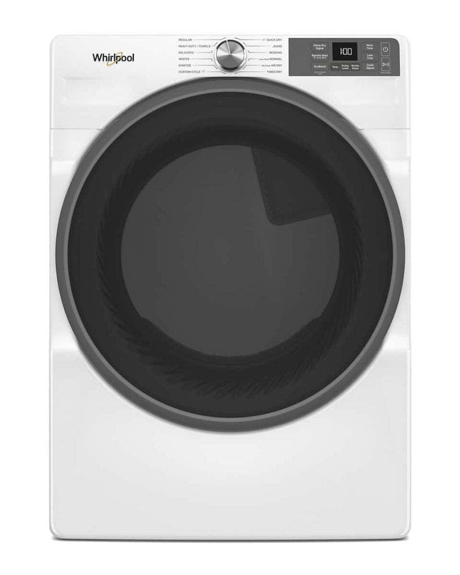 Whirlpool 7.4 cu. ft Smart Front Load Gas Dryer WGD5720RW  White - Image 1