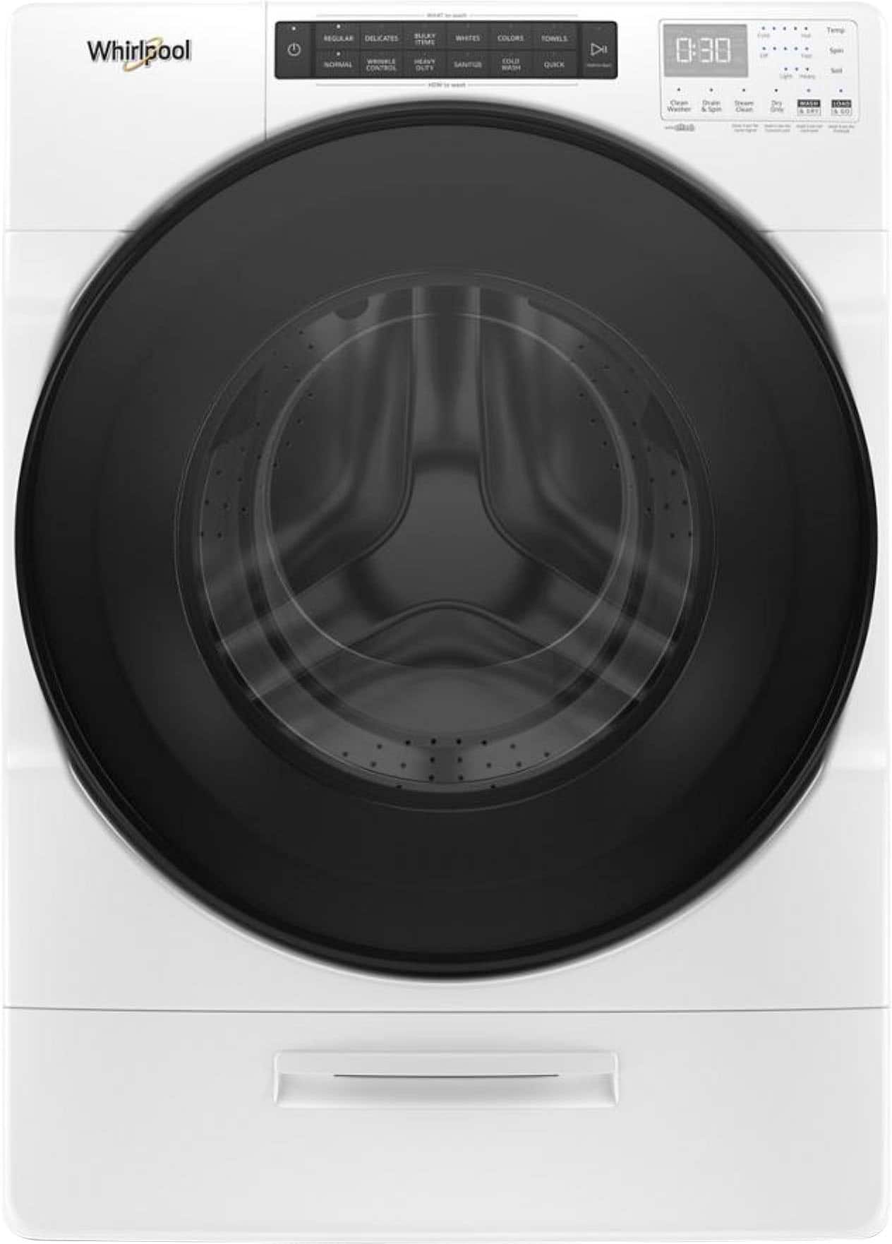 Whirlpool All In One Washer Dryer 4.5 Cu. Ft Steam WFC682CLW - Image 1