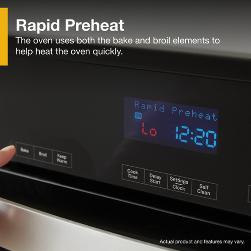 Whirlpool WOES3030LS 5.0 Cu. Ft Built-In Single Self Cleaning Wall Oven  - Image 8