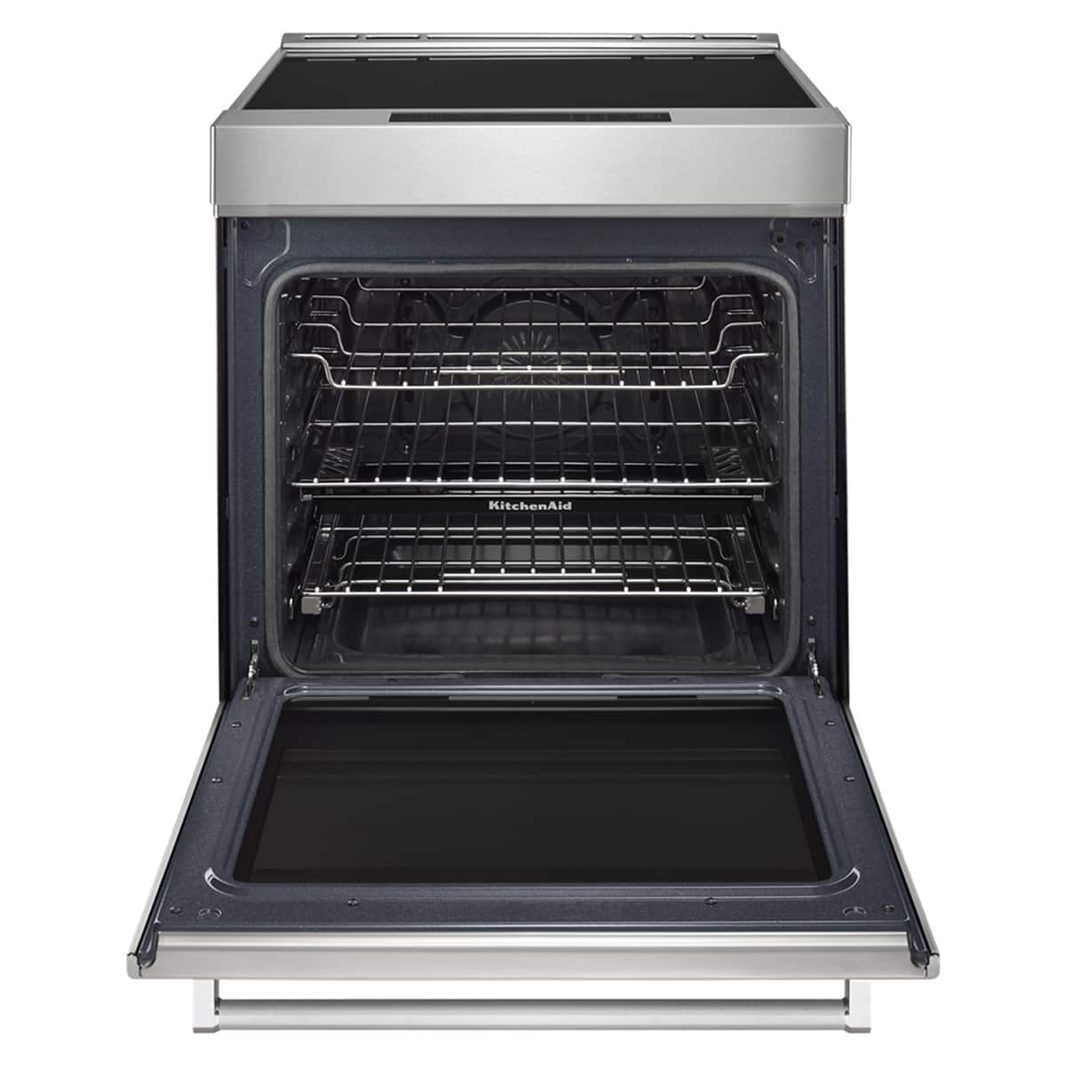 KitchenAid 30" Slide-In Electric Range 6.4 cu ft Induction Convection KSIS730PSS - Image 4