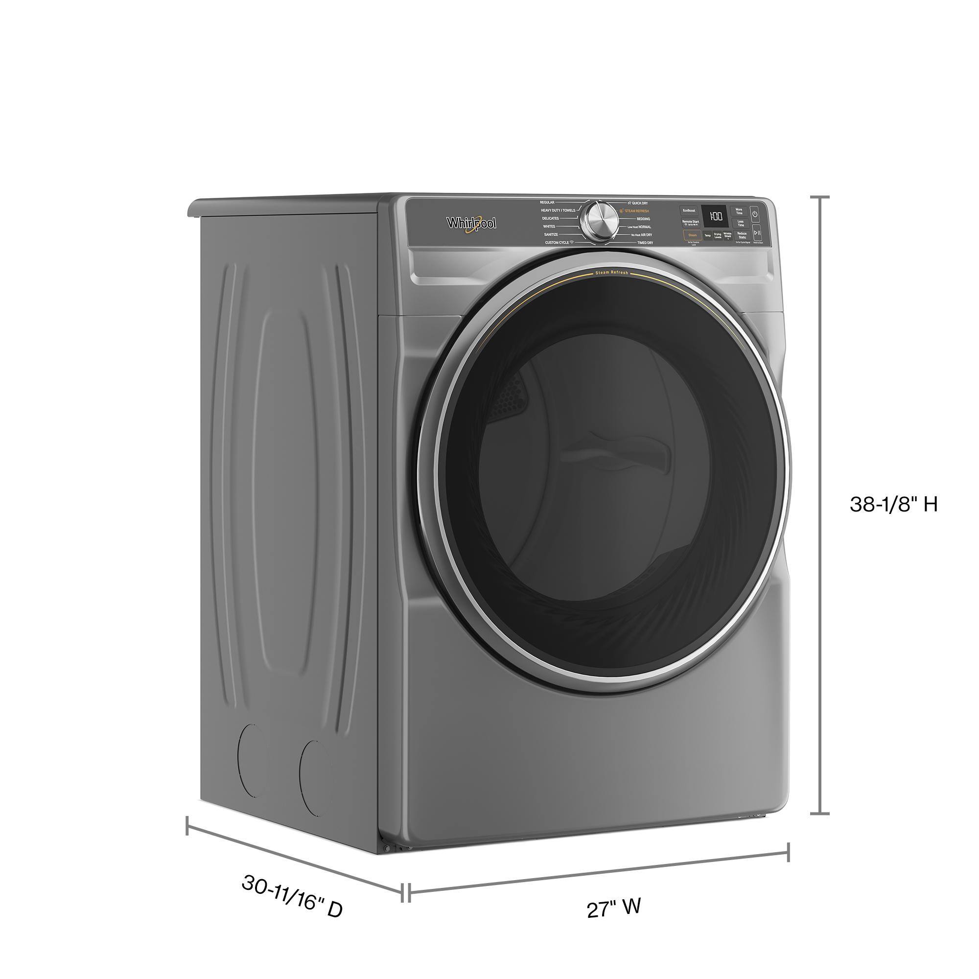 Whirlpool Smart 7.4 Cu. Ft. Front Load Gas Dryer WGD6720RR - Image 2