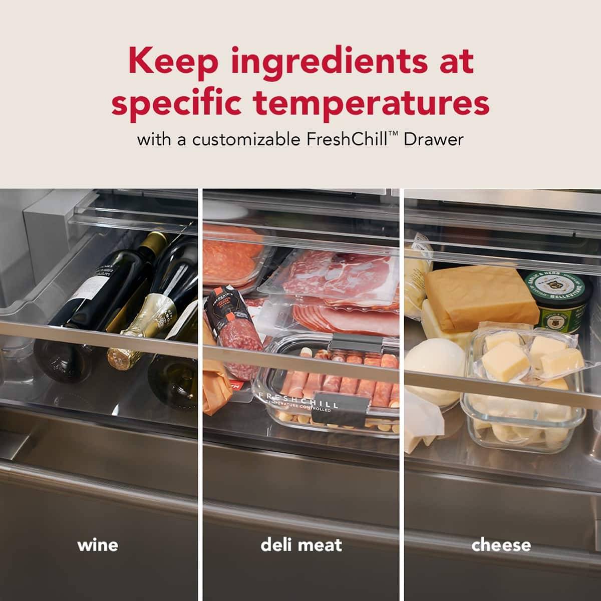 KitchenAid 36" French Door Counter-Depth Refrigerator 24 cu. ft KRFC236SPS - Image 6