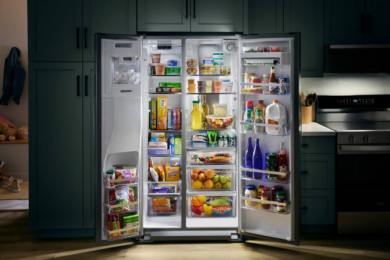 Whirlpool 36" Side-by-Side Counter-Depth Refrigerator 20.85 cu. ft WRSC6536RZ - Image 6