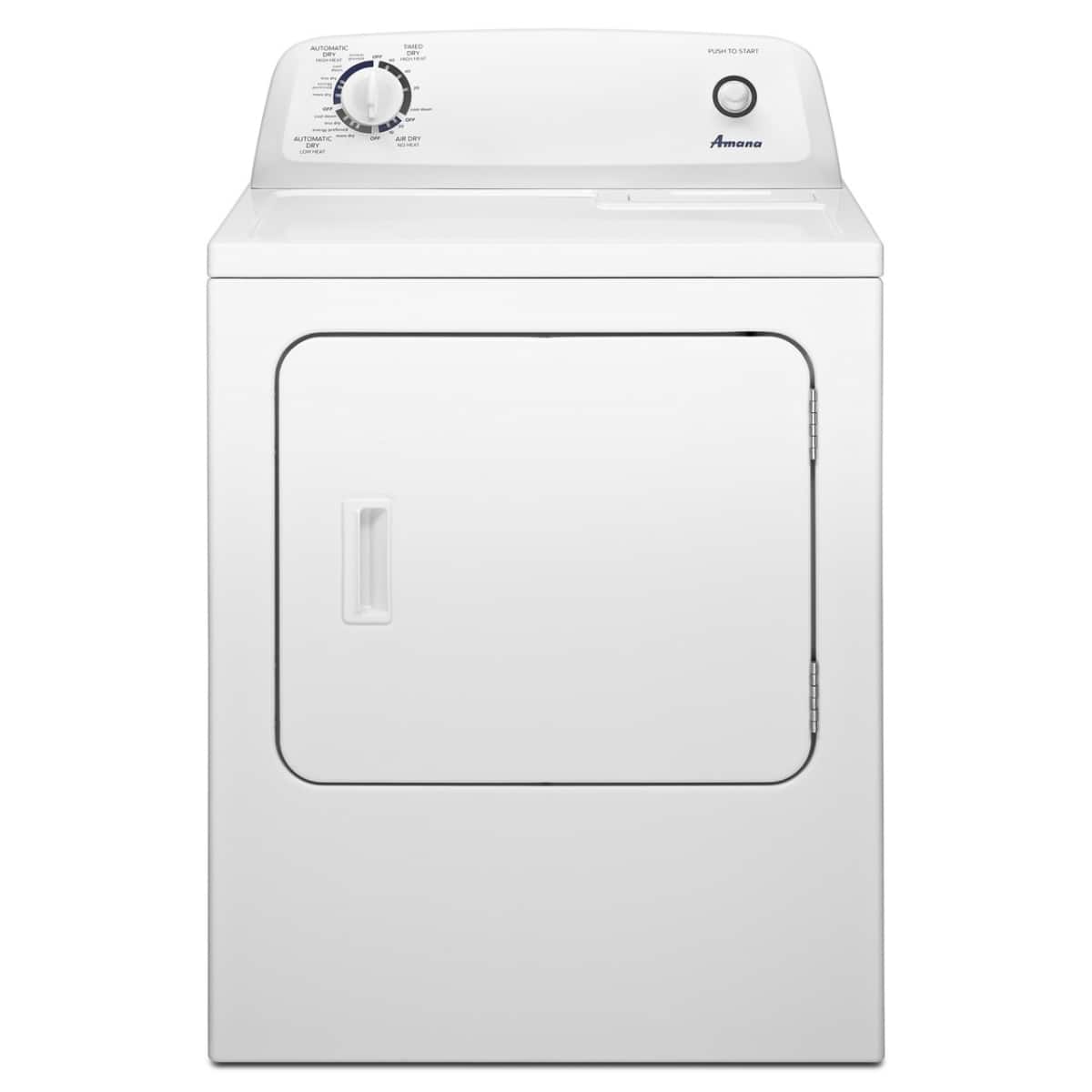 Amana Electric Dryer w/ Automatic Dryness Control 6.5 Cu. Ft NED4655EW - Image 1