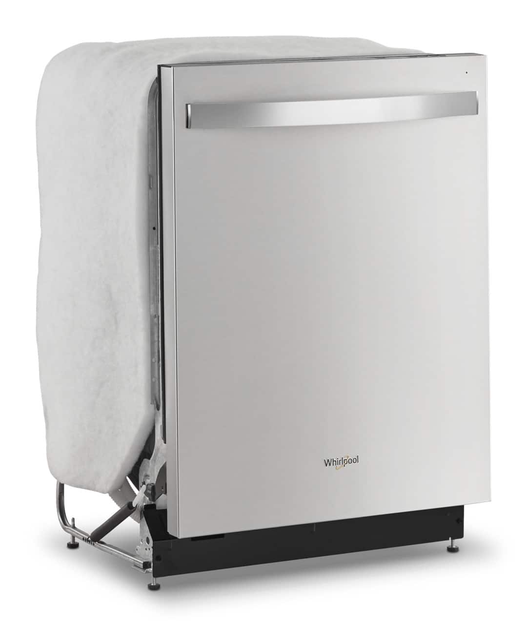 Whirlpool 24" Top Control 51 dBA Dishwasher 3rd Rack Stainless Steel WDT730HAMZ - Image 3