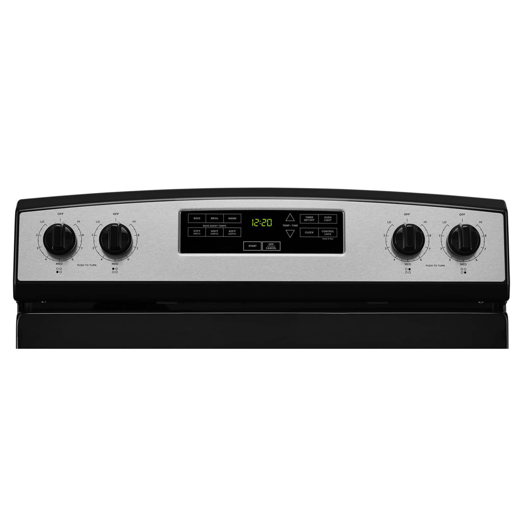 Amana 30" Freestanding Electric Range 4.8 cu. ft Stainless Steel AER6303MMS - Image 4