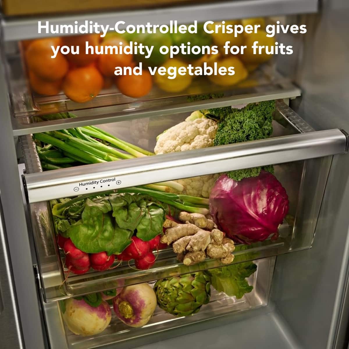 KitchenAid 36" Counter-Depth Side-by-Side Refrigerator 20.8 Cu. Ft KRSC536RPS - Image 9