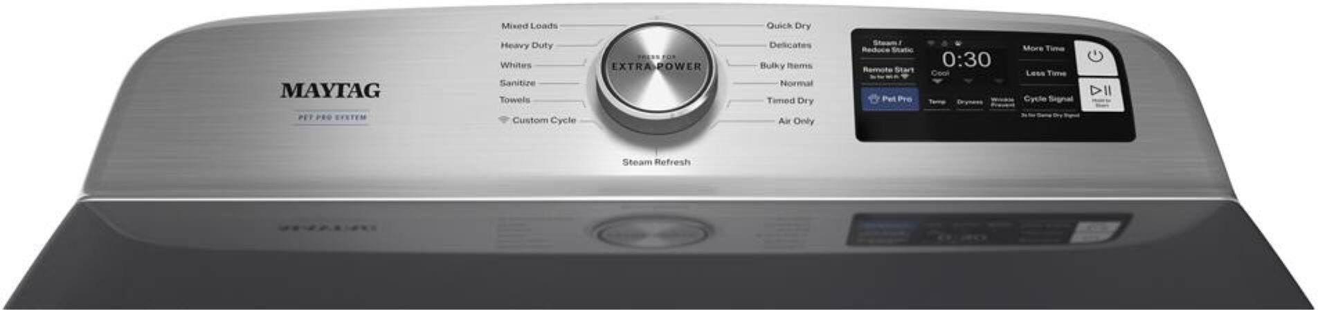 Maytag Gas Dryer 7.4 Cu. Ft. Smart Steam MGD7205RF - Image 5