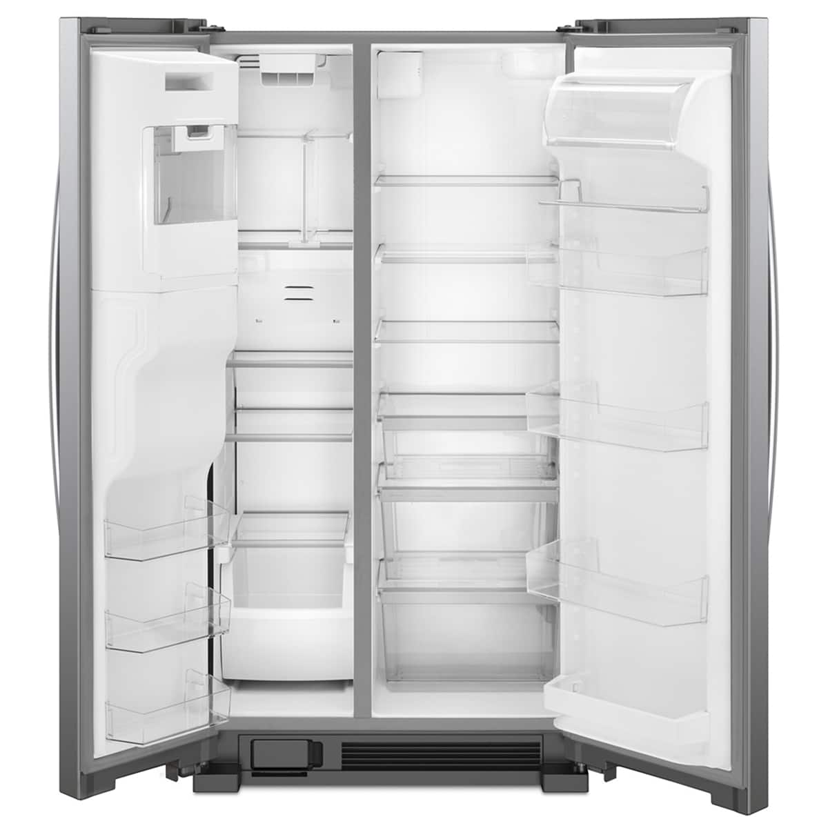Whirlpool 36" Side-by-Side Refrigerator 25 cu. Ft Stainless Steel WRS555SIHZ - Image 4