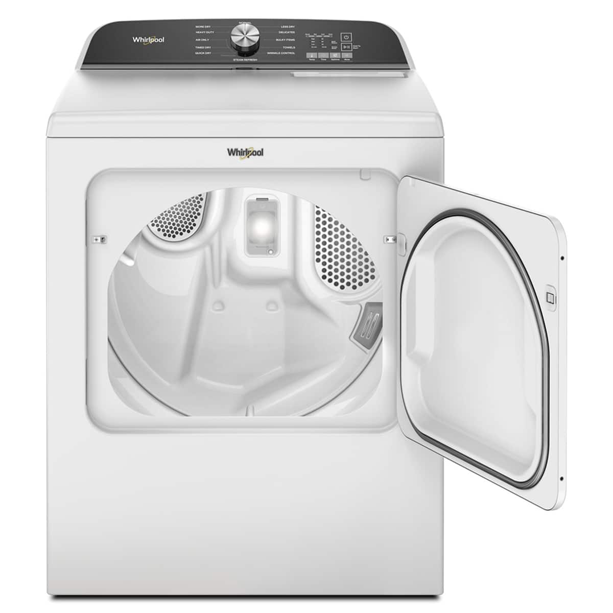 Whirlpool Gas Dryer w/ Steam 7.0 Cu. Ft WGD6150PW - Image 4