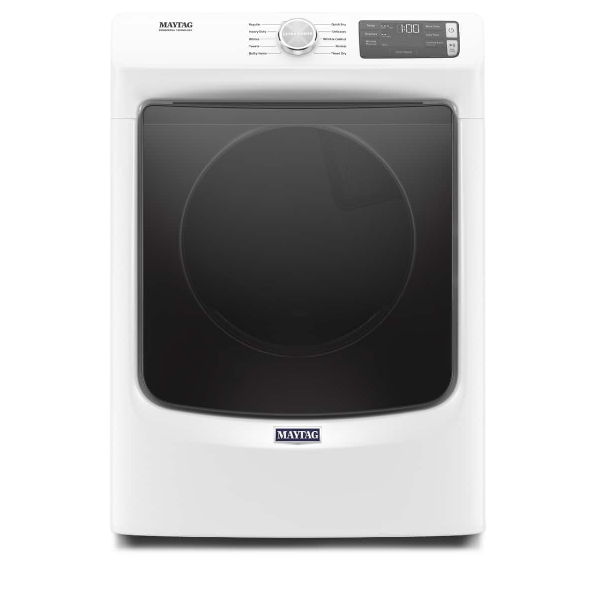 Maytag Electric Front Load Dryer Stackable 7.3 Cu. Ft MED5630HW - Image 1
