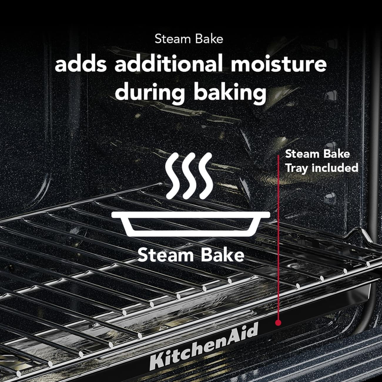 KitchenAid 30" Slide-In Gas Range 5.0 cu. ft Smart Convection KSGS530SPS - Image 6