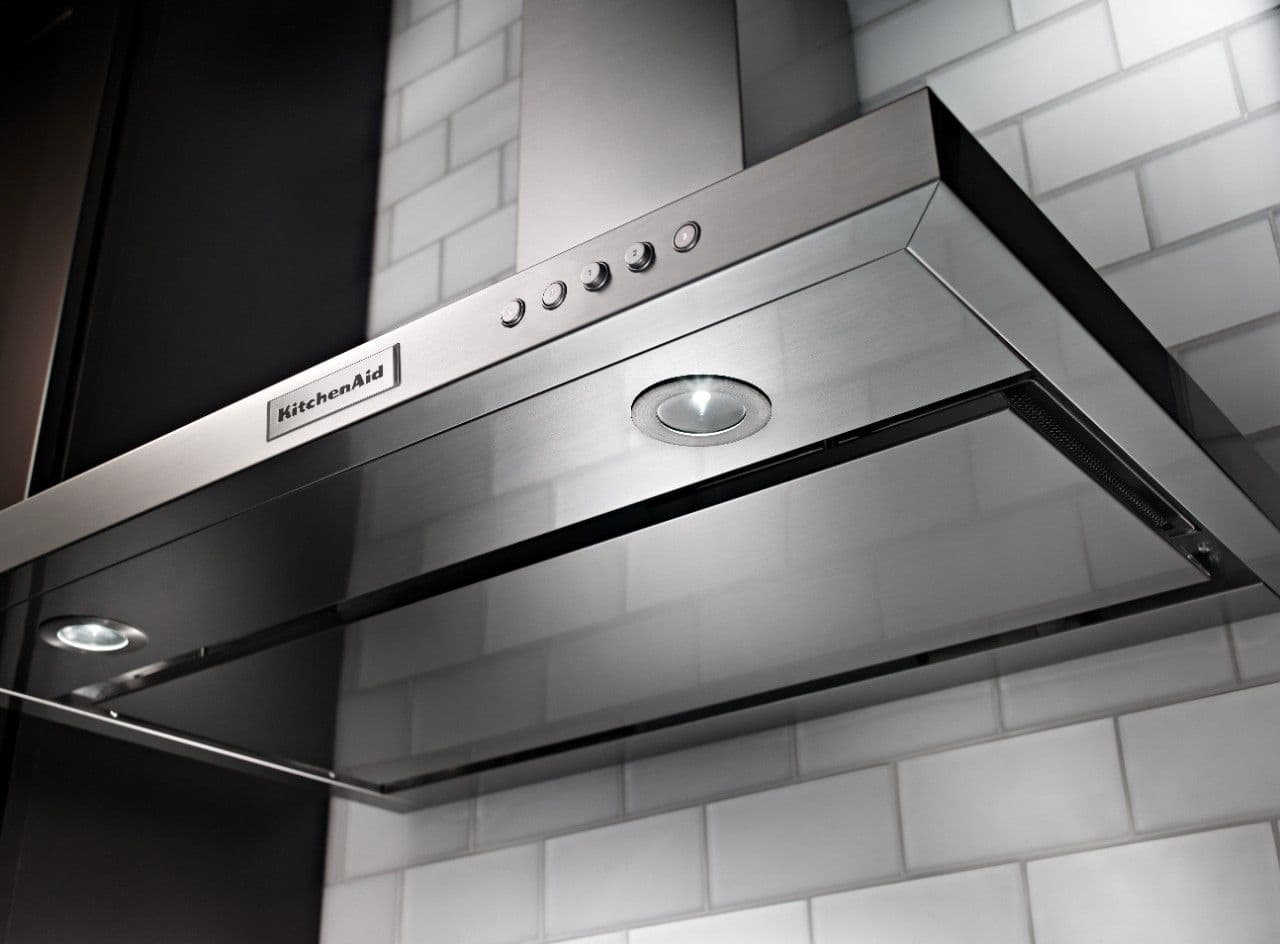 KitchenAid 30" 400 CFM Wall Mount Range Hood Stainless Steel KVWB400DSS - Image 4
