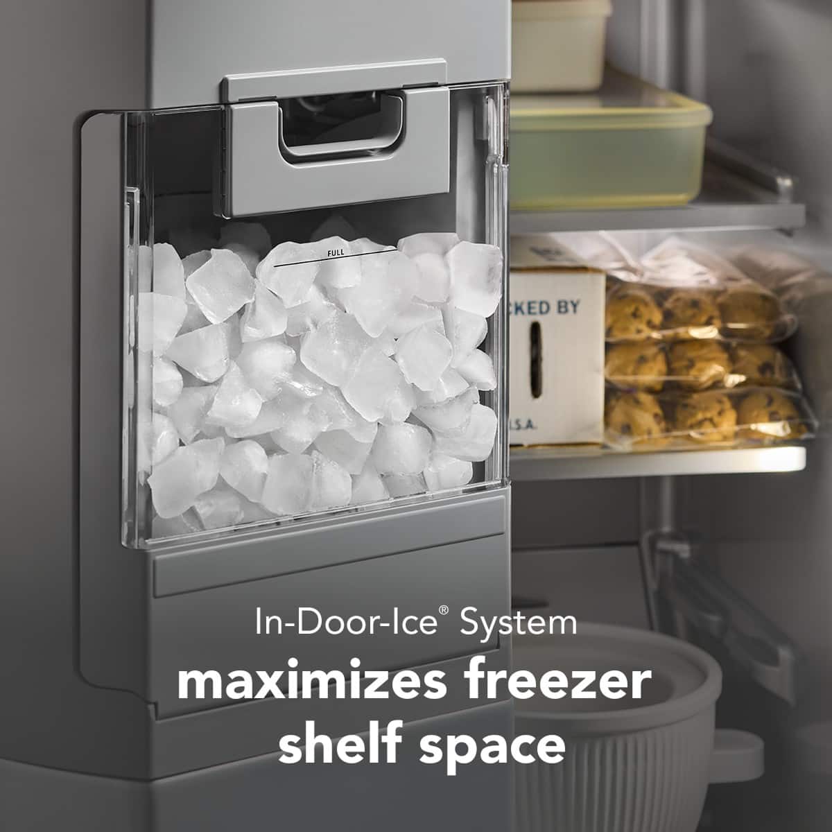 KitchenAid 36" Counter-Depth Side-by-Side Refrigerator 20.8 Cu. Ft KRSC536RPS - Image 7