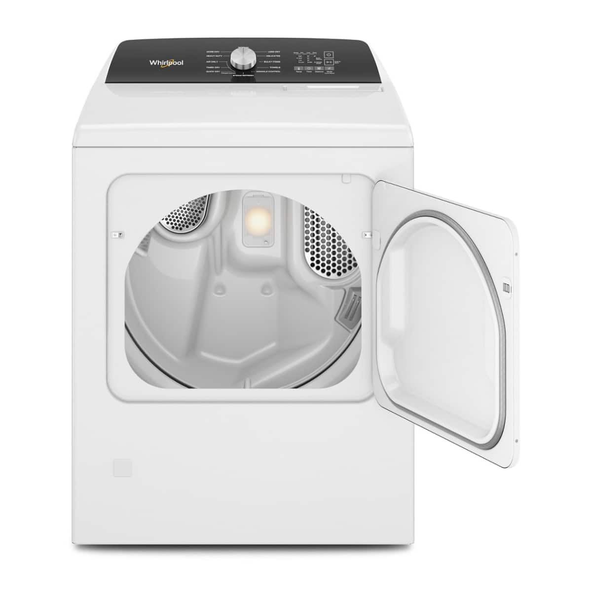 Whirlpool Gas Dryer 7.0 Cu. Ft Steam WGD5050LW - Image 4
