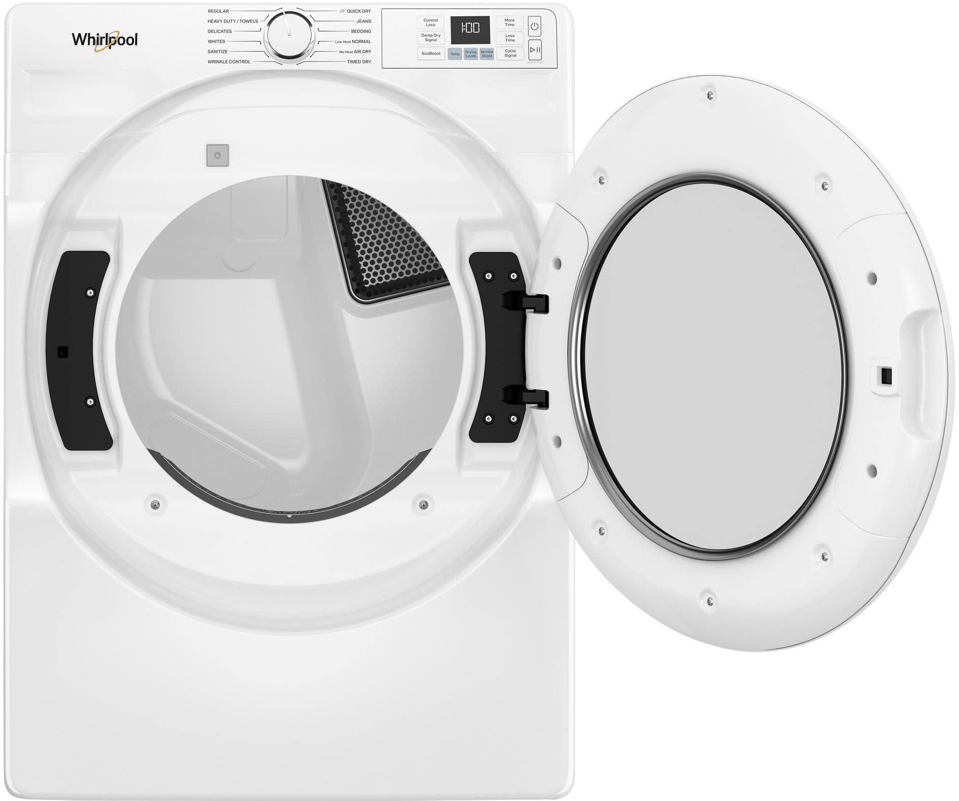 Whirlpool 7.4 Cu. Gas Dryer Ft w/ Steam in White WGD4720RW - Image 3