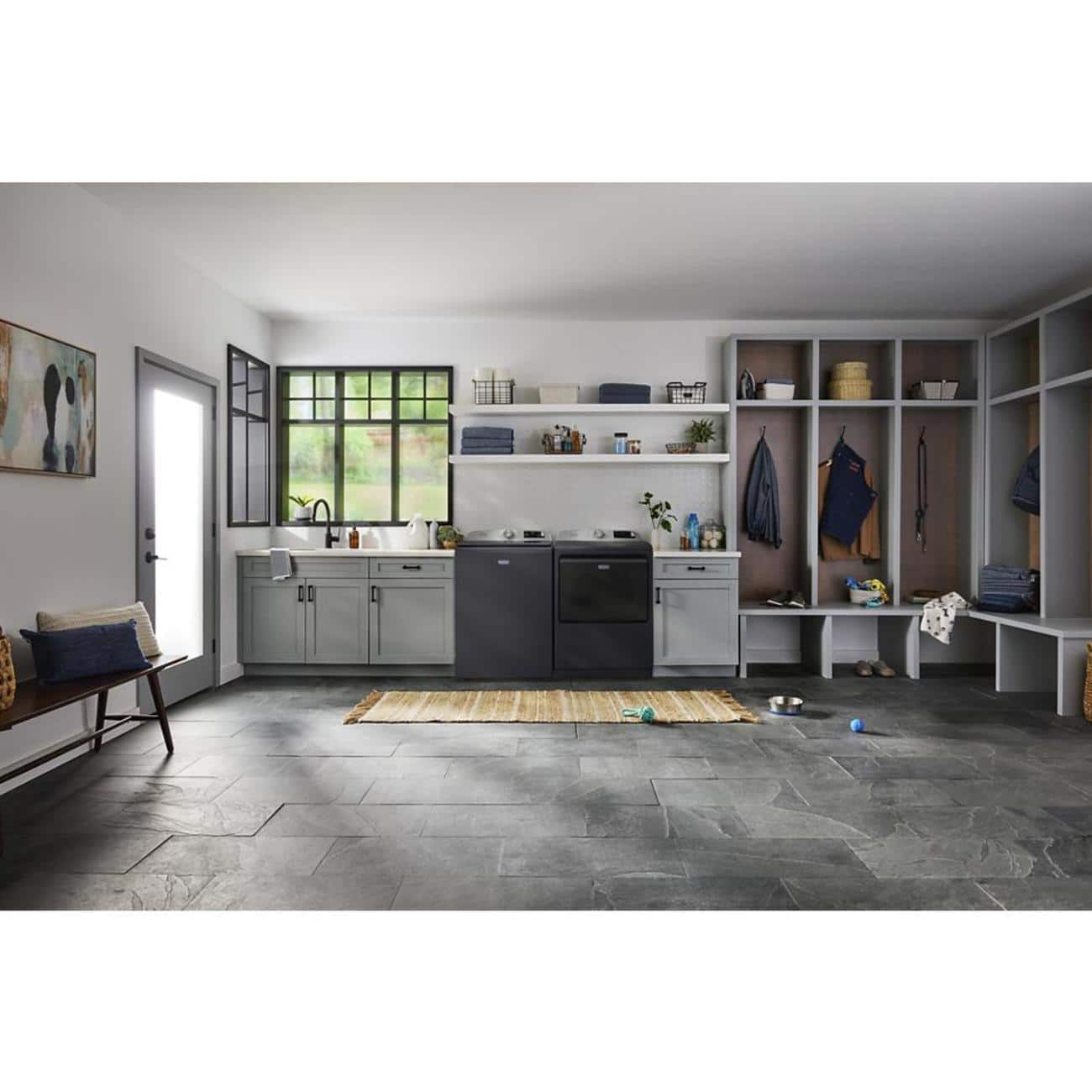 Maytag Pet Pro Top Load Electric Dryer 7.4 Cu. Ft Smart Midnight Steel MED7205RF - Image 10