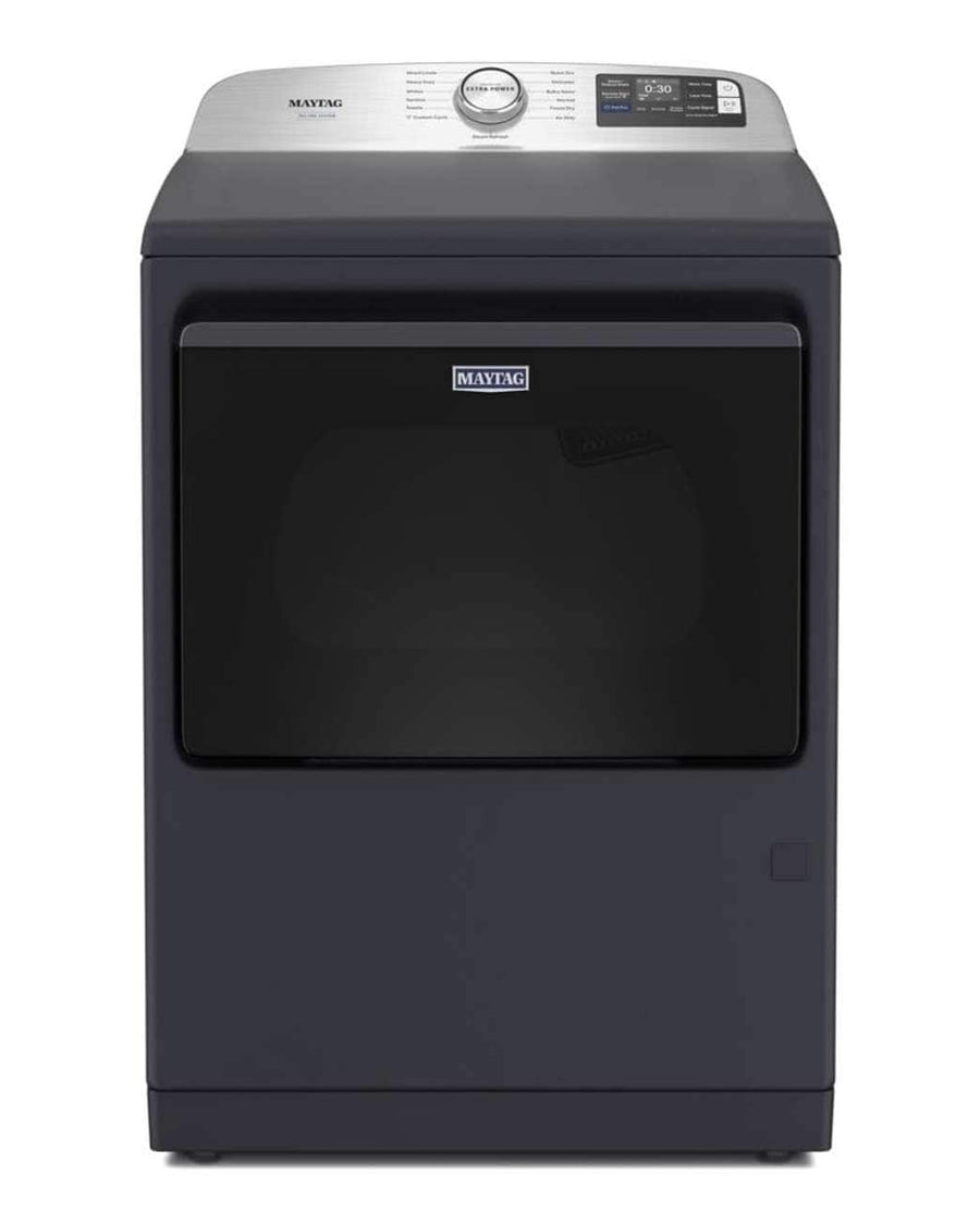 Maytag Pet Pro Top Load Electric Dryer 7.4 Cu. Ft Smart Midnight Steel MED7205RF - Image 1